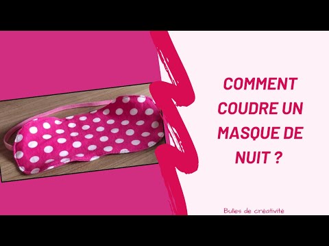 Le Masque de Nuit - Couture Enfant