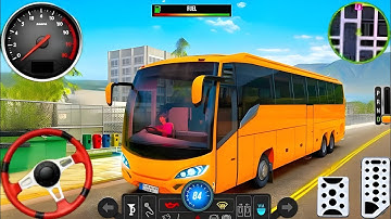 Offroad Bus Simulator 3D Game  - City Coach Bus Simulator Game 2025 - Andriod Gameplay #16
