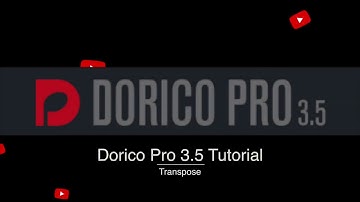 Dorico Pro 3.5: Transpose