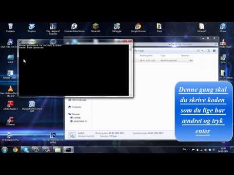 Video: Hvordan beskytter du en mappe med adgangskode i Windows 7?