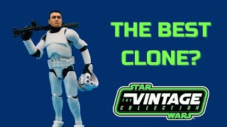 Star Wars The Vintage Collection Phase Ii Clone Trooper Andor Action Figure Review
