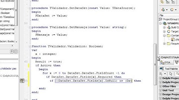 DESARROLLO DE UNA APLICACION CON DELPHI XE2/XE4 Y MYSQL - VIDEO 25