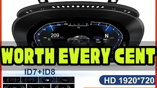 HUD Cluster Dashboard For BMW E60 E61 5 Series 2003-2010, E70 E71 2006-2013 speedometer LCDinstrume