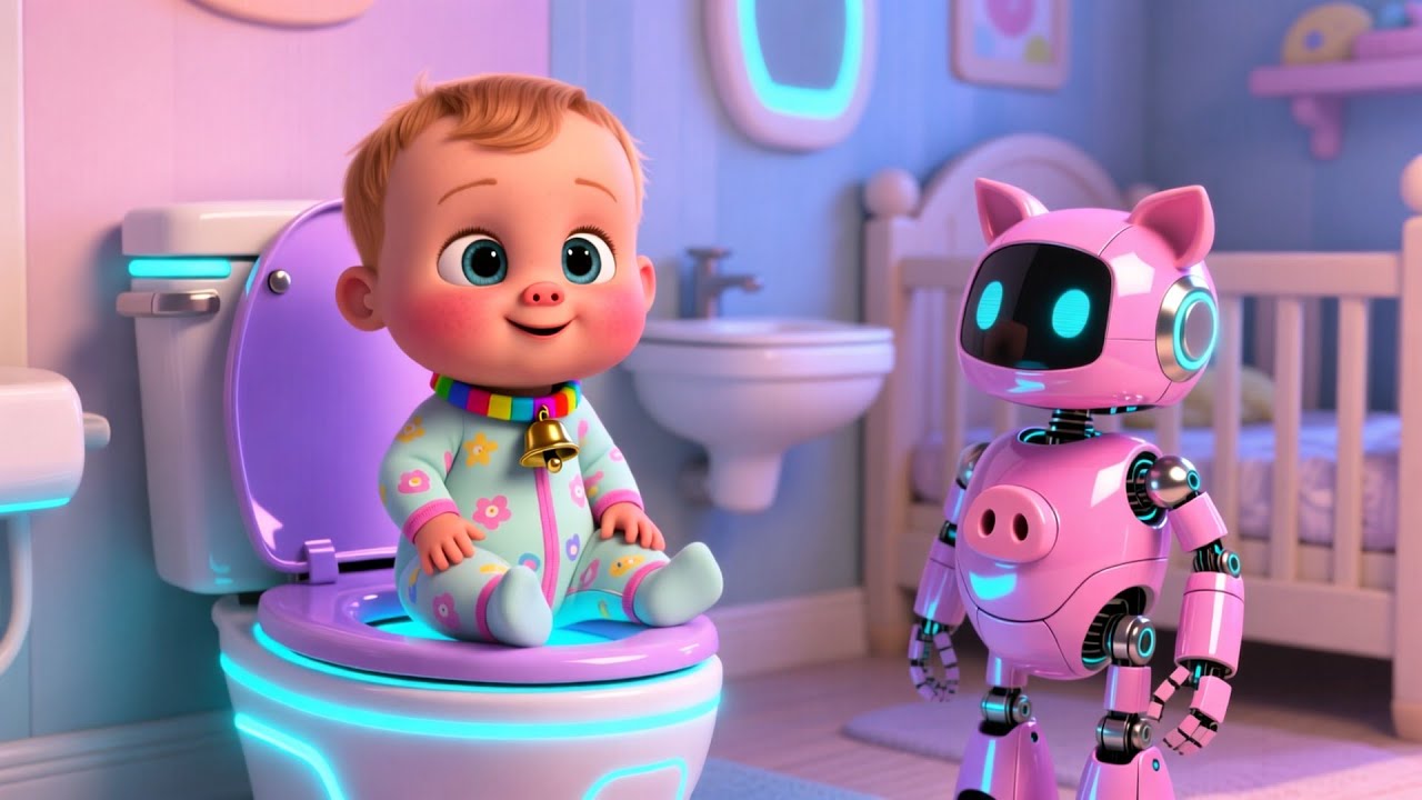 Baby Potty Time Cheer 🚽😊🍼 | Kids Fantasy Song | Learn Potty Skills and Happy Routines