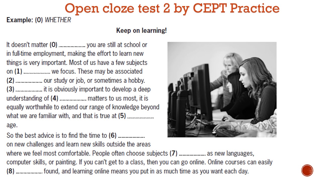 Multiple Choice Cloze Exercises B2