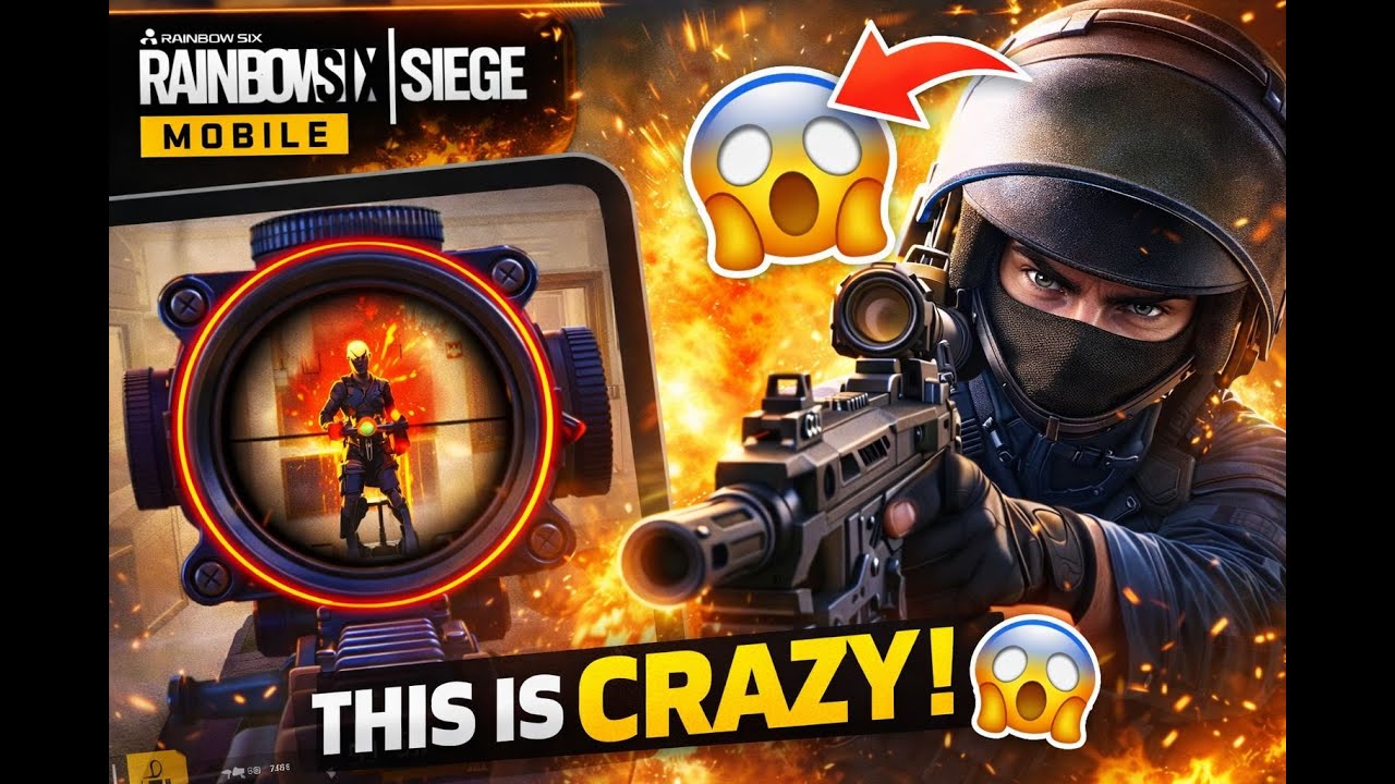 CRAZY ROUND in Rainbow Six Mobile | Beta Gameplay