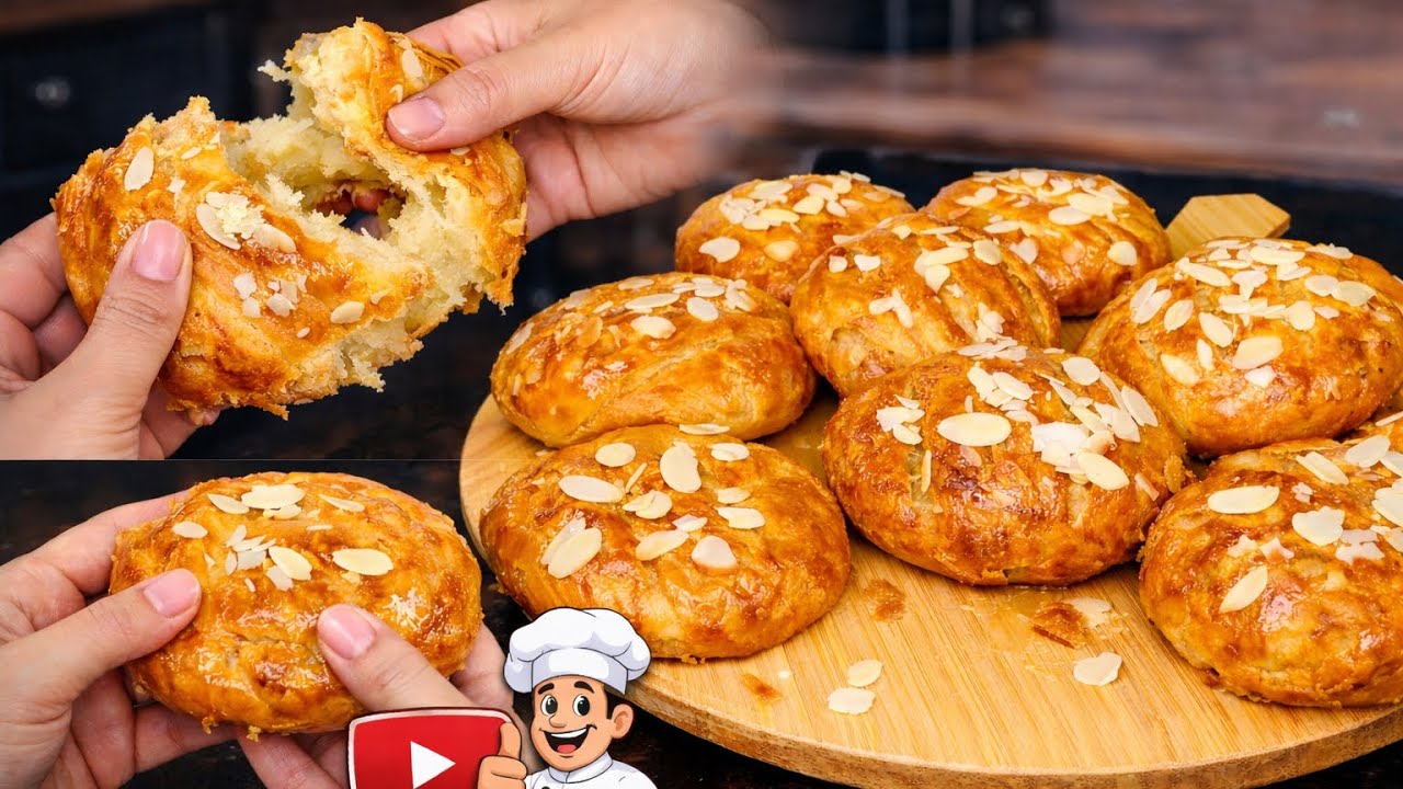 جبتلكم مسيمنات معمرين في الفران كيجوا حلوين روعه مقرمشين ما تشبعوش منهم واحد الحشوه جد رائعه ولذيذه👌