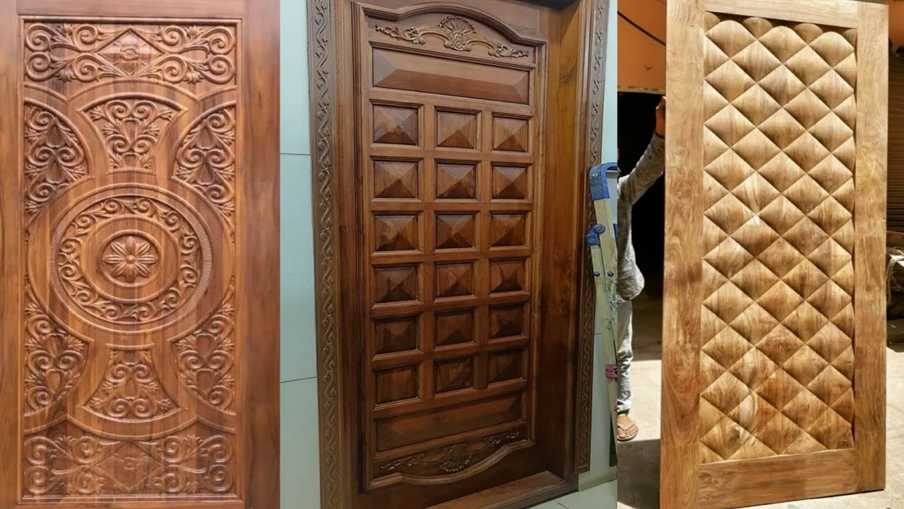 Modern Wooden Door Designs for home 2021|sagwan door | teak door ...