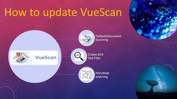 VueScan :  How to update Software