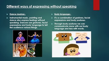 Ch 3 Expressing without Speaking Gr 3 (EVS)