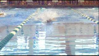 Jordan Wood Swimming The 50 Yard Freestyle