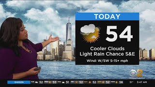 New York Weather: Cool Down