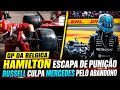 HAMILTON ESCAPA DE NOVA PUNIÇÃO! RUSSELL CULPA MERCEDES PELO ABANDONO | GP DA BELGICA