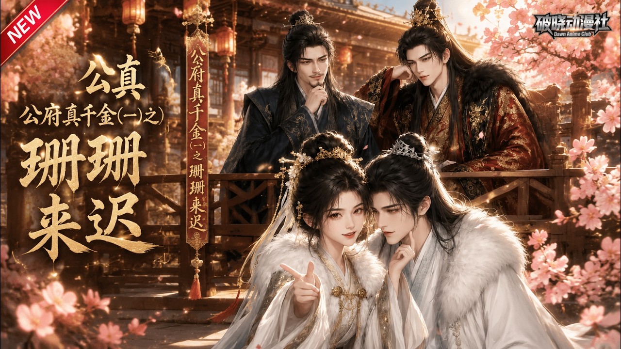 MULTISUB📢新番上线《公府真千金（一）之珊珊来迟》#最新漫剧 #漫剧合集 #一口气看完 #动漫 #anime #AI漫剧 #破晓动漫社