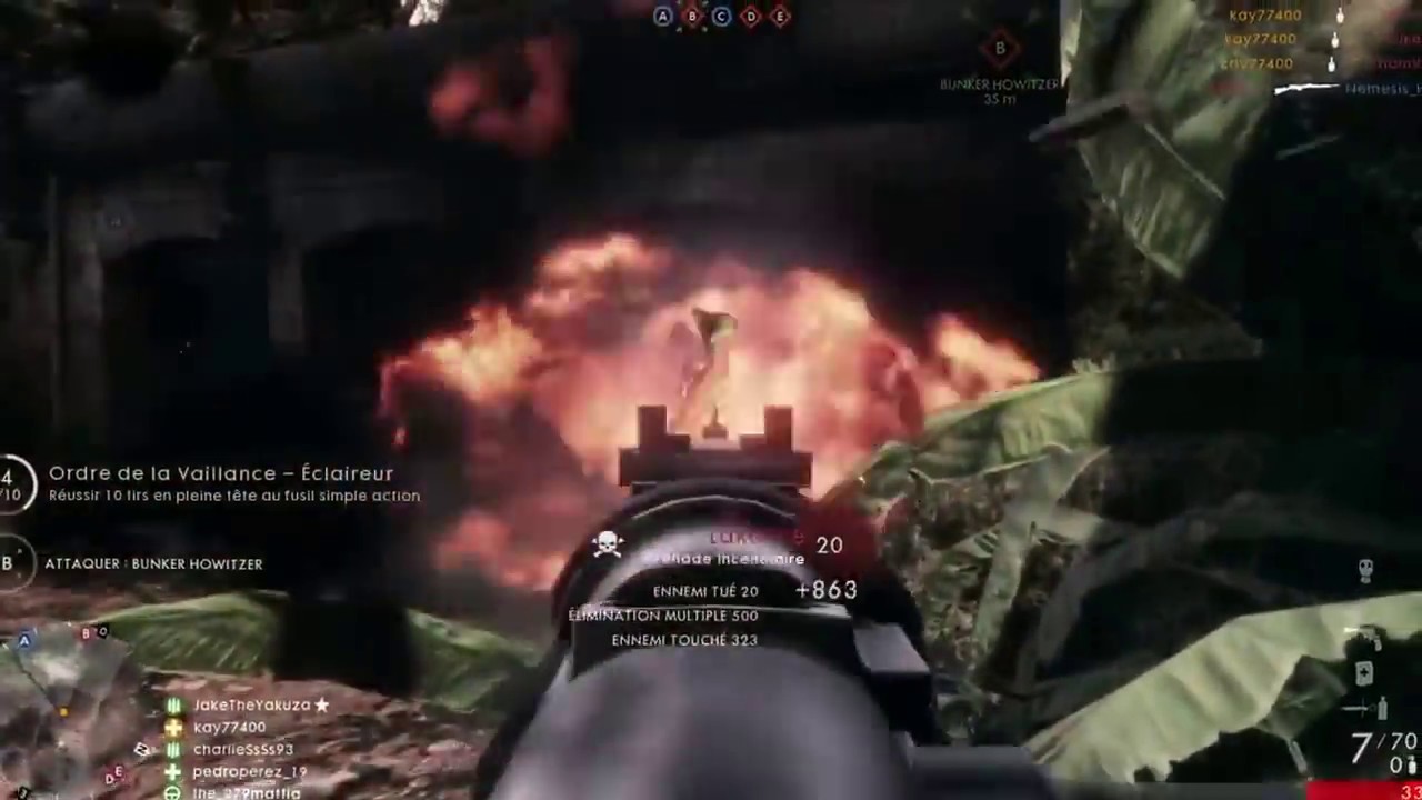 BF1 Epic Multikill Incendiary Grenade
