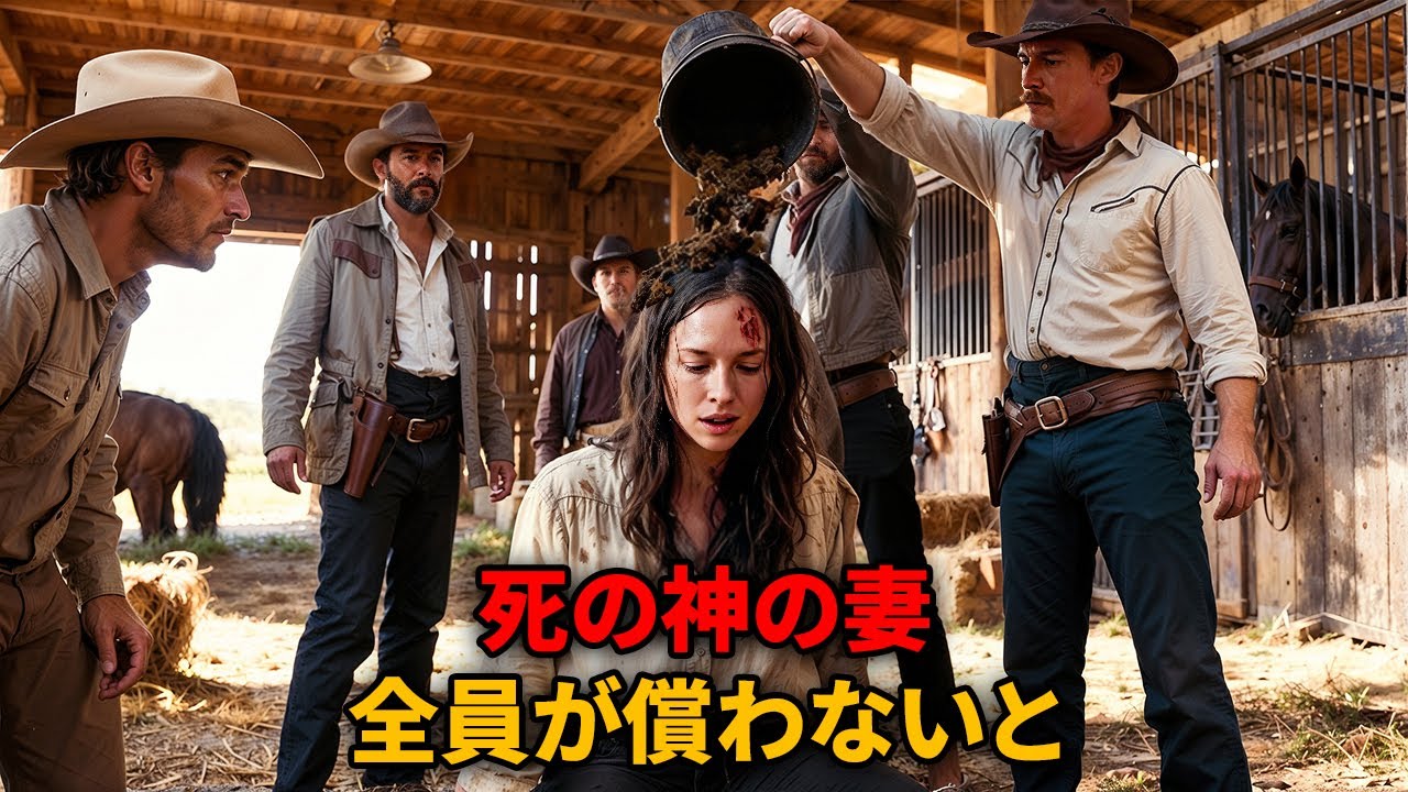 彼らは或る女性を屈辱したが、彼女が町で一番のガンマンの妻だとは知らなかった【映画紹介】