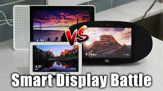 Google Home Hub vs Lenovo Smart Display vs JBL Link View