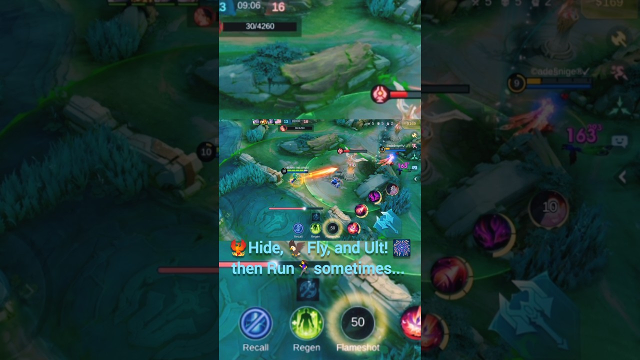 Pharsa 101: Hide ➡️ Fly ➡️ Ult ➡️ Run ➡️ Kill! 🔥😂