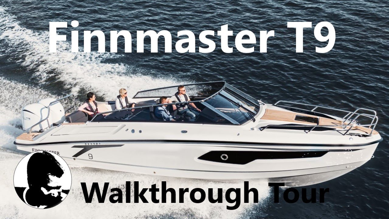 Finnmaster T9 - Boat Walkthrough Video Tour