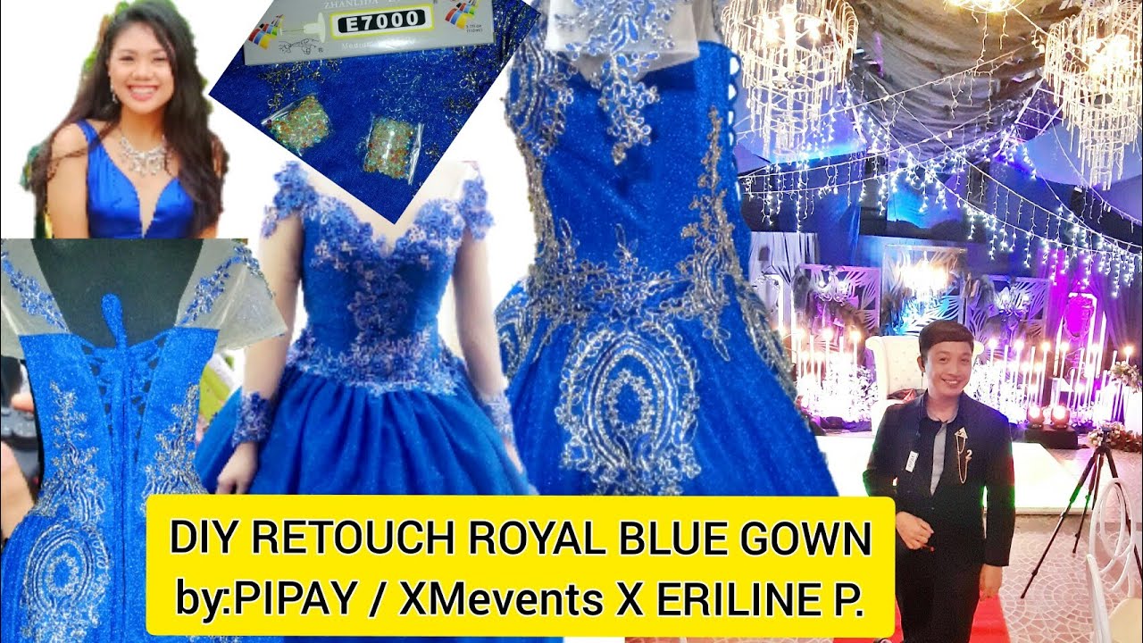 Royal Blue Debut and Prom Ball Gown | Evening Wedding Off Shoulder Dress  Gown | Lazada PH