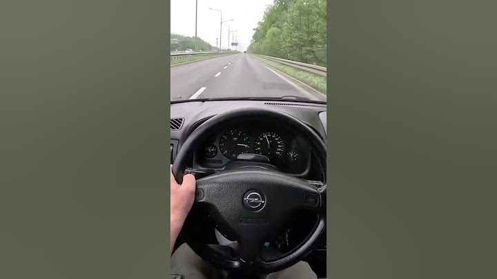 Opel Astra G 1.6 16V 101HP Acceleration