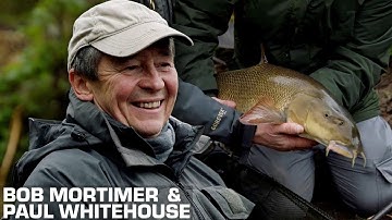 Bob & Paul Catch Two Mighty The Barbel Fish | Gone Fishing | Bob Mortimer & Paul Whitehouse