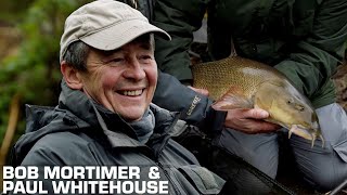 Bob & Paul Catch Two Mighty The Barbel Fish | Gone Fishing | Bob Mortimer & Paul Whitehouse