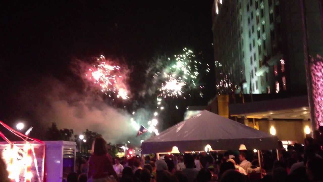 4th July Fireworks at Raleigh NC Downtown YouTube