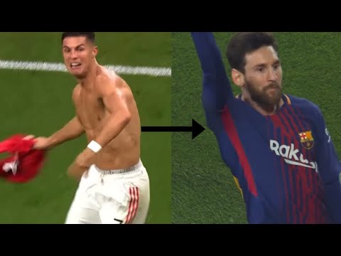 Messi and Ronaldo 4K Transition Clips For Editing