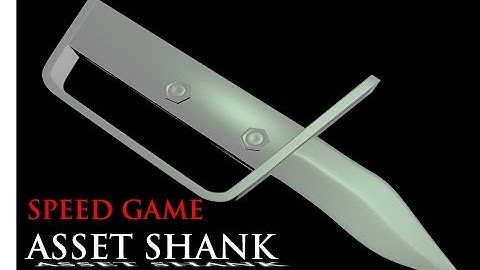 3Ds Max Tutorials - Creating a Speed Game Asset - Shank 3D Modeling Part 1