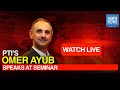 Live pakistan opposition leader omer ayub addresses a seminar  dawn news english