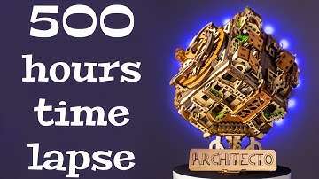 It took me 500 hours to build this puzzle