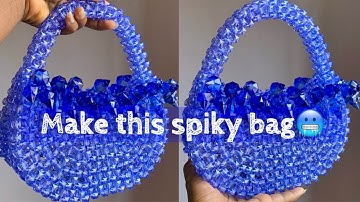 HOW TO MAKE THIS SPIKY BEADED BAG | My favorite design from my customer’s order💙