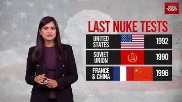 Trump Orders Nuclear Test Restart, Ignites New Arms Race Fears | India Today