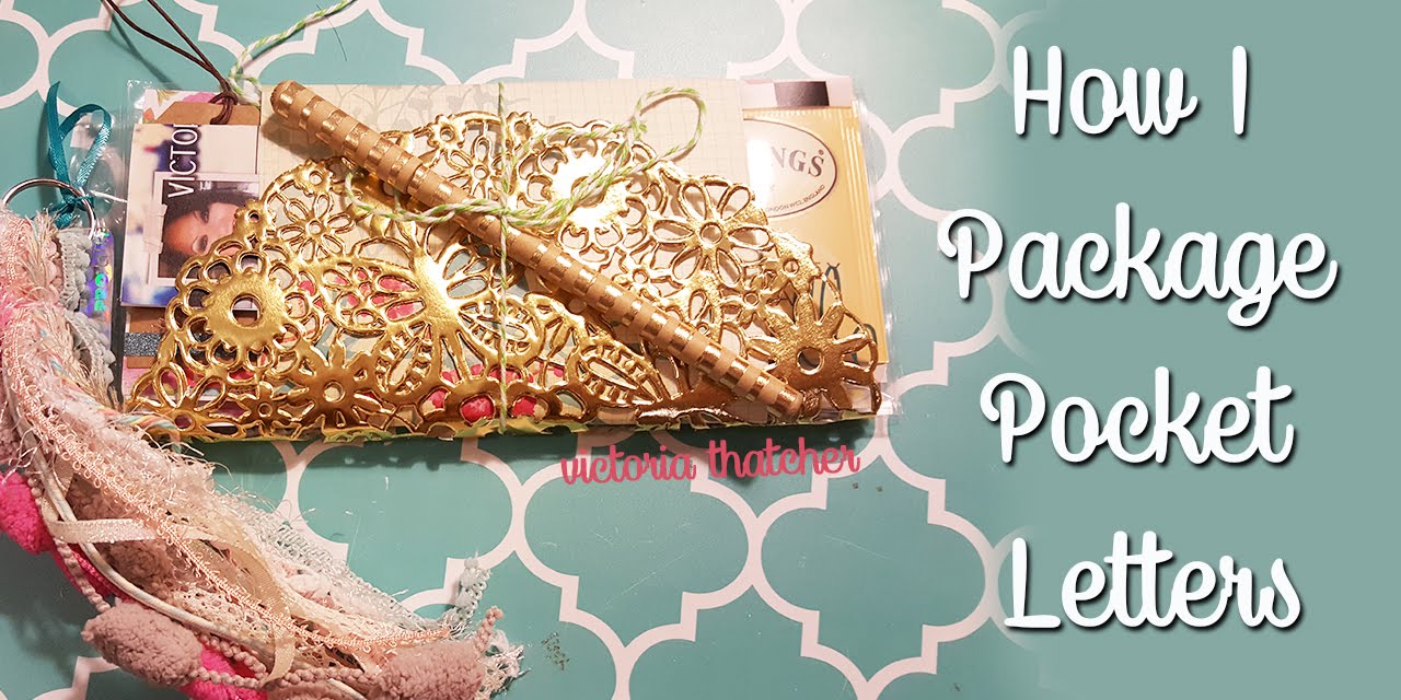 Packaging Pocket Letters - Victoria Thatcher