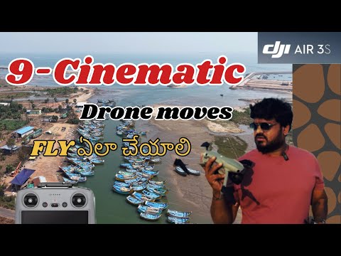 9 CINEMATIC DRONE moves to move like pro, DJI AIR 3S / DJI AIR 3 / DJI mini 4 PRO  #NJ_moments