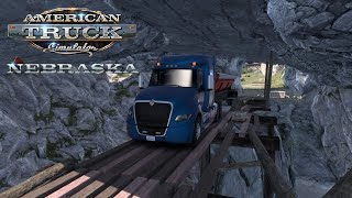 American truck simulátor projíždíme novým DLC Nebraska #115