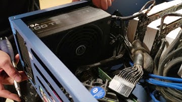 Troubleshooting A 6 1080 TI Graphics Card Mining Rig