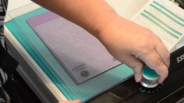 Embossing with TODO Crafting Machine