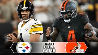 GAME OF THE WEEK! Pittsburgh Steelers vs. Cleveland Browns FULL GAME | NFL 2026 Season Week 4 screenshot 5