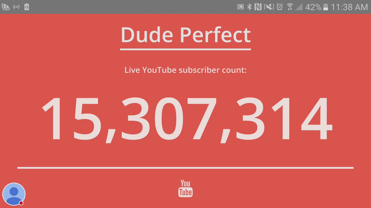dude perfect live sub