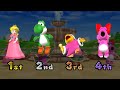 Mario Party 9 - Mini Games - Peach Kamek l Yoshi Birdo (Very Hard)