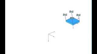Large Disturbance Applied on Multiple Quadrotors Transporting a Payload