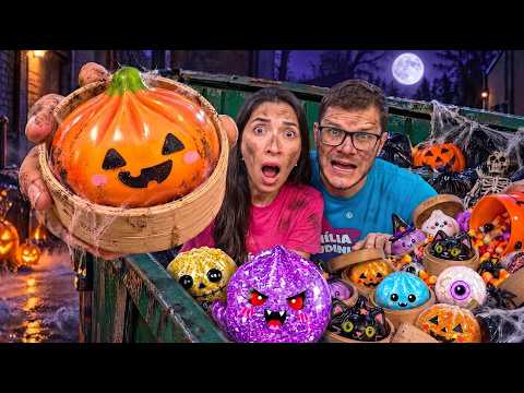WE FOUND RARE HALLOWEEN DUMPLING SQUISHIES IN THE CONDO TRASH ★ FAMÍLIA MASUDINHA ★