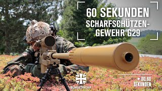 60 Sekunden: Das Scharfschützengewehr G29 I Bundeswehr