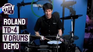 Roland TD 4 V Drums Demo