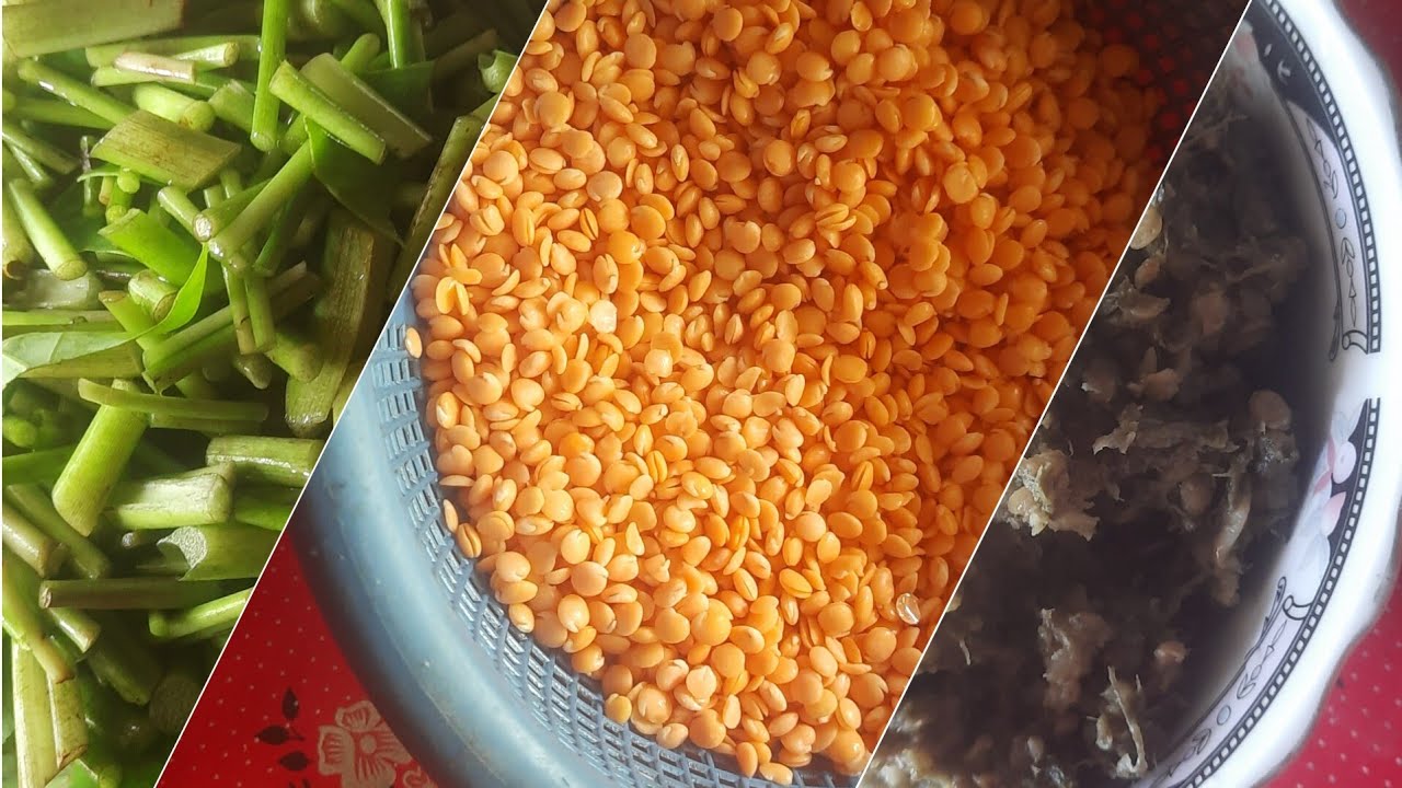 Musur মসুর ডাল দিয়ে কচু রান্না | Musur dal diye kochu recipe।। - YouTube