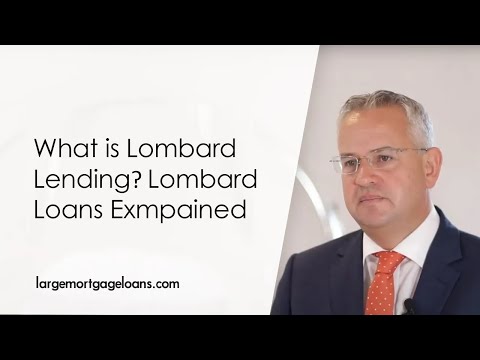 वीडियो: लोम्बार्ड ऋण क्या हैं