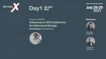 BeyondX 2021 Webinar - Advances in 3D Creation for Architectural Design