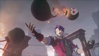 Trailblazer As A Giant Trash Can Fights Giant Sampo In A Dream Bubble Cutscene - Honkai Star Rail